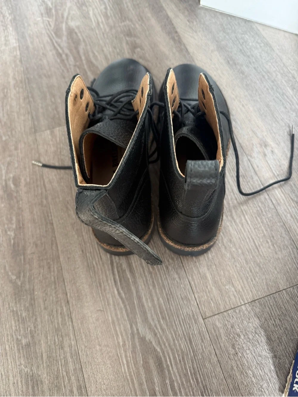 Birkenstock Black Bryson Men’s Lace-Up Boots Size EU44
